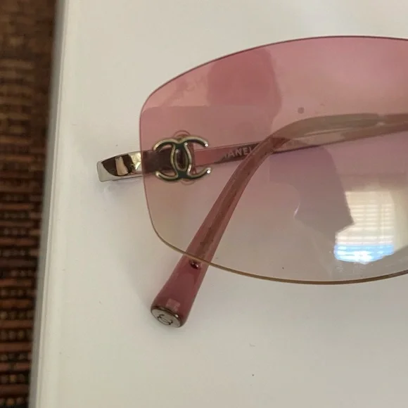 Chanel Pink Sunglasses - Picture 5 of 5